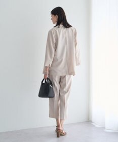 YECCA VECCA 【UVカット】サラサライージーテーパードパンツ