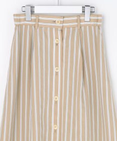 自由区 【SHIHOさん着用】ビスコースナイロンドビーストライプ スカート