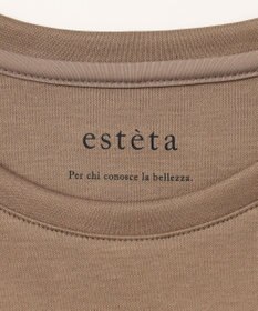 23区 【エステータ】スーピマコットン プレミアムジャージー 半袖Tシャツ
