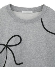 Green Parks ・ｓｗｉｎｇ　ｂｙ　リボンコード刺繍スウェット