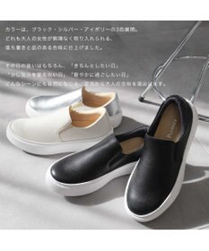 Pointer 【浅見れいなさん×Pointerコラボ】日本製 本革スリッポン