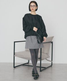 AMERICAN HOLIC オーガンジーレイヤードスウェットプルオーバー