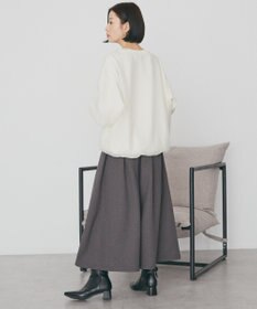 AMERICAN HOLIC オーガンジーレイヤードスウェットプルオーバー