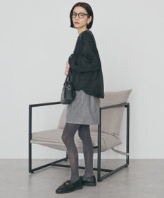 AMERICAN HOLIC オーガンジーレイヤードスウェットプルオーバー