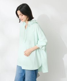 CRAFT STANDARD BOUTIQUE デシンフリル刺繍スリーブブラウス