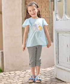 ANY KIDS 【温度で色が変わる】接触冷感 しろくま ミラクルプリント Tシャツ