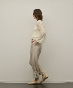 GRACE CONTINENTAL ドロストクロップドパンツ