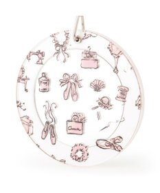 Chacott バレリーナミラーキーホルダー