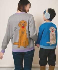 ami amie 【UNISEX】ゴルフレンドカーディガン85cm～130cm