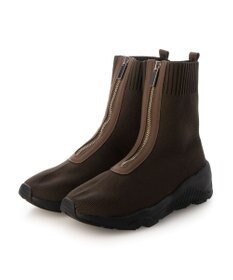 MODE ET JACOMO <carino>フロントジップニットブーツ
