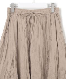 J.PRESS YORK STREET 【WOMEN】クリンクルフレアギャザー スカート