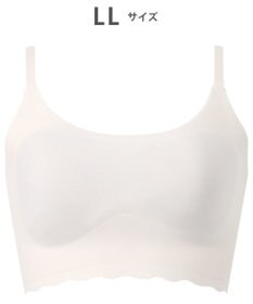 WACOAL 【GOCOCi ゴコチ】 ノンワイヤー ハーフトップ 伸びのよい素材を使用 ムレにくく快適 フラット仕上げ ホックなし ブラトップ レディース CGG220 /ワコール