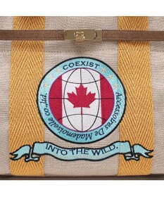 A.D.M.J. 【ファブリック】リネンラメクロス/前金具付トート32cm(Dカン＋)リネンラメクロス/前金具付トート40cm(Dカン＋)