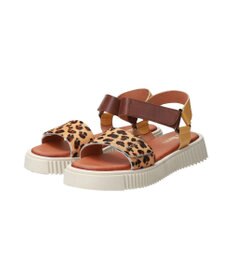 INTER-CHAUSSURES 【Wikers】ソフトスクエアトウ厚底サンダル