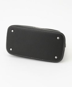 LA BAGAGERIE ラインストーンリベット　カウレザー2wayハンドバッグ