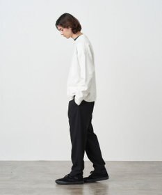 ATON WOOL OXFORD | テーパードイージーパンツ - UNISEX