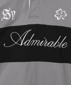 WEGO グラフィックラガーシャツ