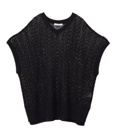 Green Parks 透かし編みニットチュニック