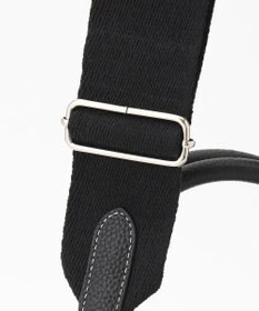 LA BAGAGERIE ラインストーンリベット　カウレザー2wayハンドバッグ