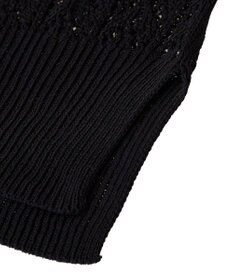 Green Parks 透かし編みニットチュニック