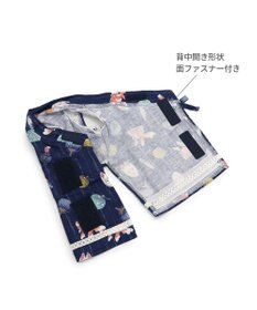 PET PARADISE ペットパラダイス 接触冷感 背中開き 甚平 《縁日柄》　中型犬