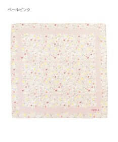 MOONBAT 【シルク100%】フルラ (FURLA) 小花柄 シルクプリントスカーフ 58cm×58cm