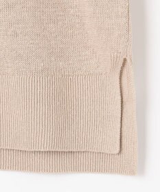 J.PRESS LADIES 【洗える・吸水速乾】 マーセライズコードリネン ニット