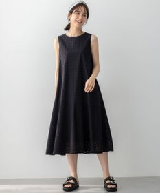 組曲 【WEB限定・新色追加】エンブロイダリーレースノースリーブ ワンピース