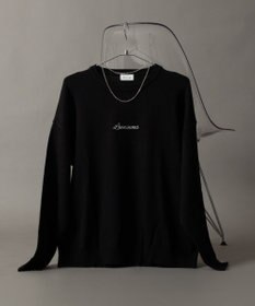 WEGO アクセ付きワンポイントニットプルオーバー（LS）