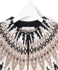 23区 L 【SLOW/一部店舗限定】ジャカード カーディガン