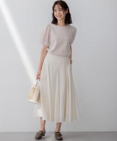 組曲 華感コンビネーションスリーブ カットソー