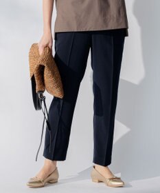 自由区 【洗える】2WAYツイル テーパードパンツ