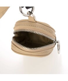 UNBILLION カシュカシュ cachecache / ミニポーチ付きギャザーショルダーナイロンバッグ