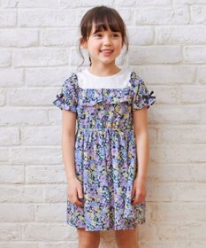 ANY KIDS オンオフショルダー ガーリー ワンピース