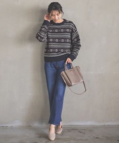 ANY 【ストレッチ】コンフォート美脚 デニムパンツ