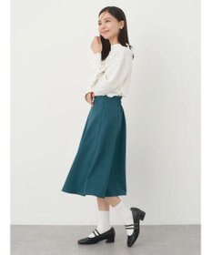 earth music&ecology すきな丈フレアスカート