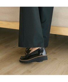 MODE ET JACOMO <carino>【レイン対応】厚底コインローファー