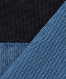 J.PRESS KIDS 【110-130cm】襟ストライプ ブロッキングポロシャツ