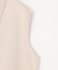 ANY L 【洗濯機可】サイドリボン ニットベスト