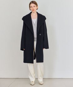 BEIGE， 【WEB限定】BORNIOL / ビックカラーコクーンコート