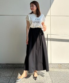 UNFILO FINE MOVE フレアスカート