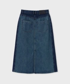 Paul Smith パネル インディゴ デニムスカート