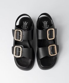 BONTRE 【BONTRE/ボントレ】厚底ダブルベルトサンダル/40353-US