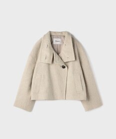 GRACE CONTINENTAL アルパカシャギージャケット