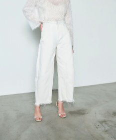 GRACE CONTINENTAL 切替ボリュームデニム