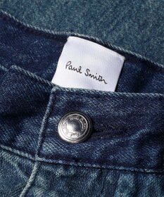 Paul Smith パネル インディゴ デニムスカート