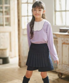 組曲 KIDS 【150-160㎝】プリーツ ショートパンツ