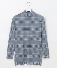 23区GOLF 【MEN】【吸水速乾・UVケア】ボーダー柄 インナーカットソー