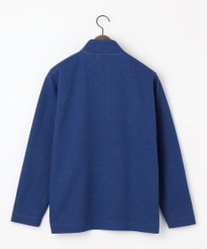 JOSEPH ABBOUD 【キングサイズ・快適な着心地・イージーケア】カノコダブルフェイス ハイネック ZIP プルオーバー