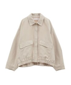 Green Parks ステンカラースウェード調ブルゾン